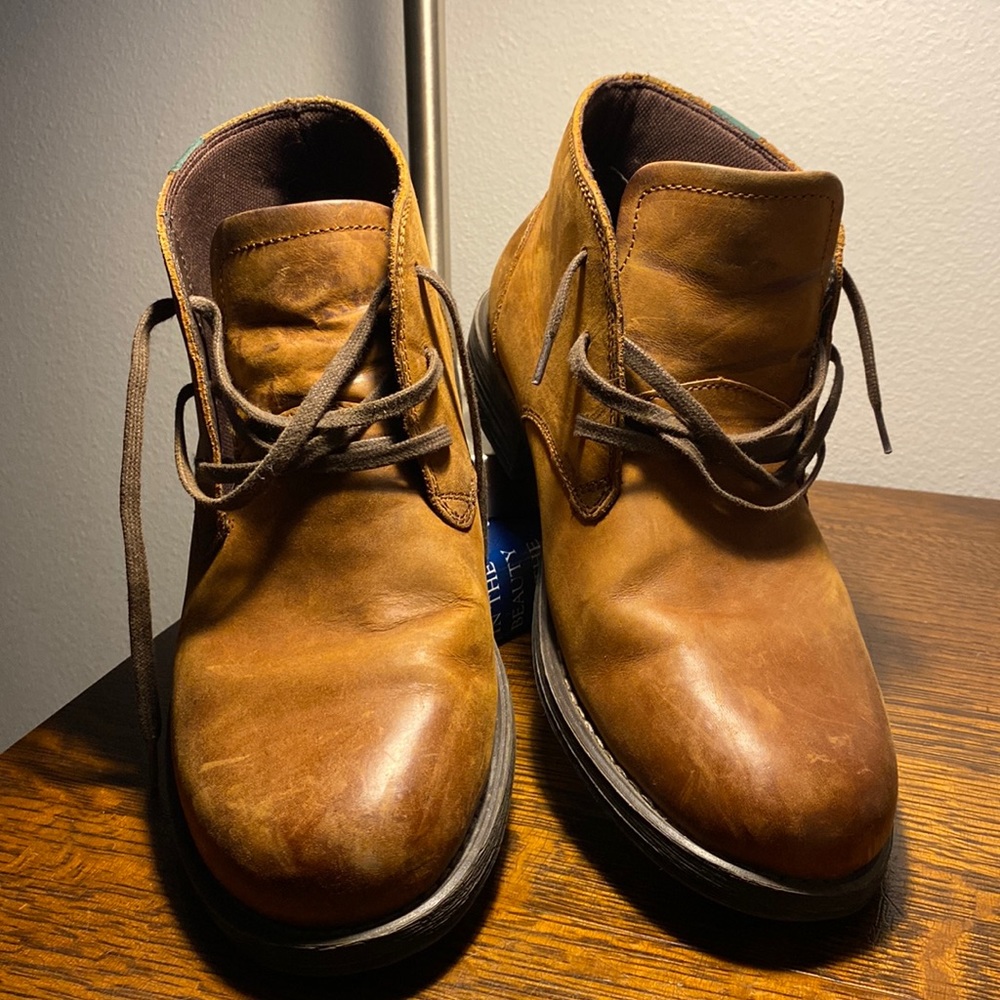 Mens Eastland Ankle Leather Boots 10 D